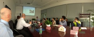 One of our meetings at Bohua
