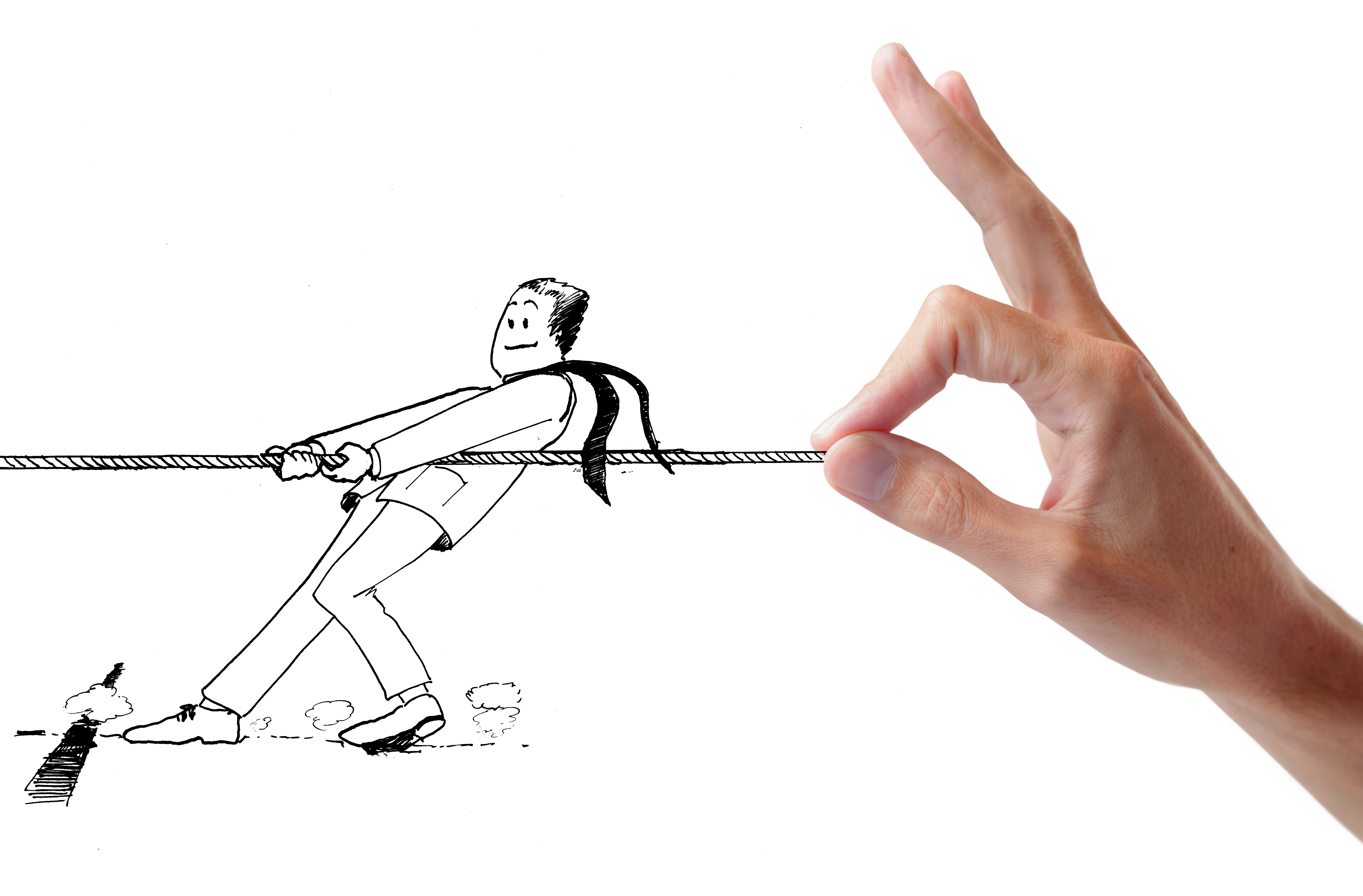 tug of war help decorative