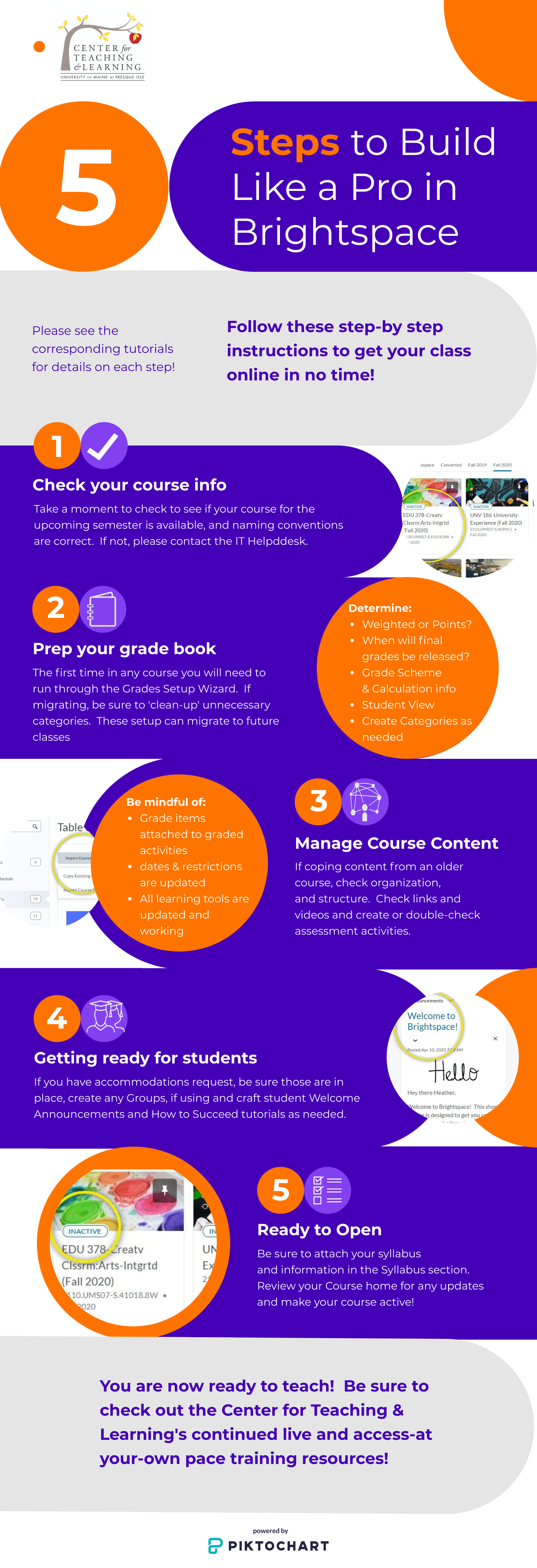 update Bsp 5 steps plese print print accessible document as needed
