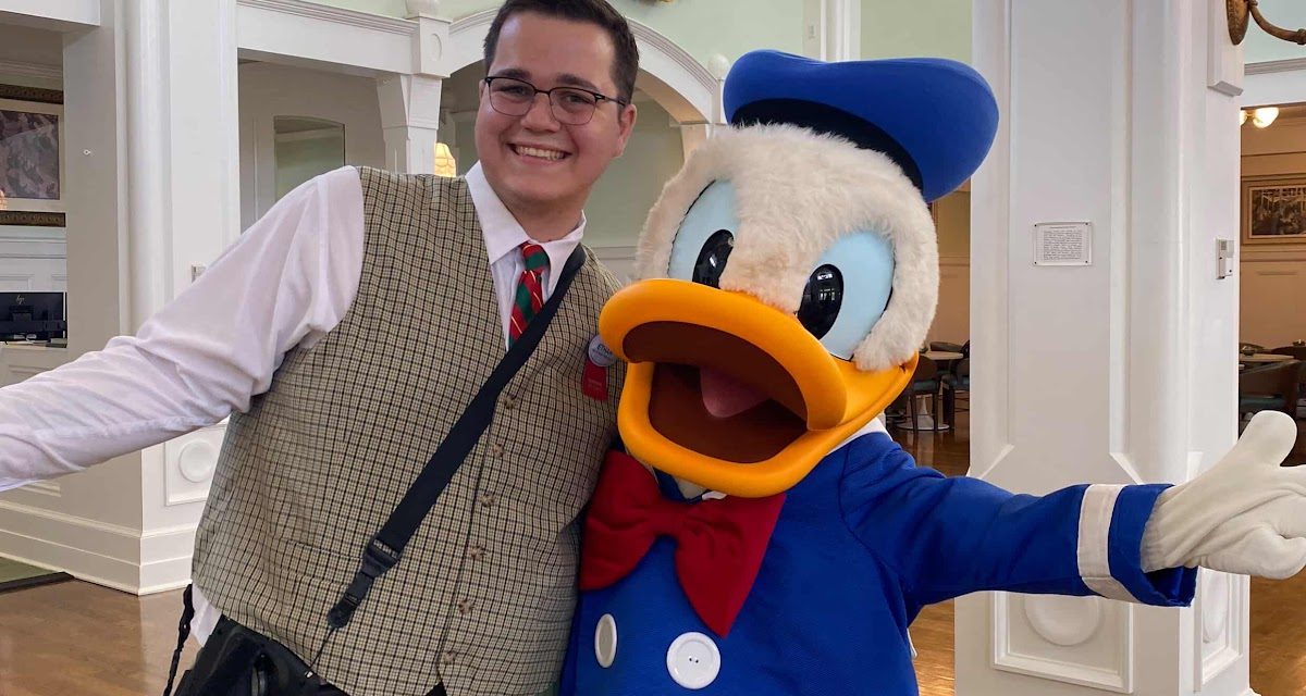 UMPI Student Makes magic at Disney Resort