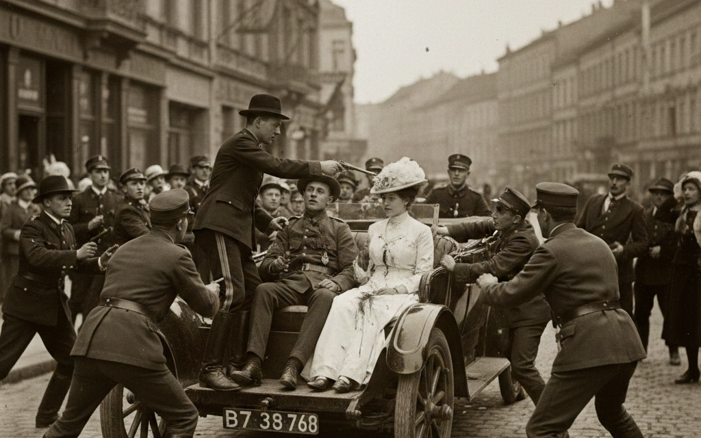 How Franz Ferdinand (almost) escaped death (twice.)